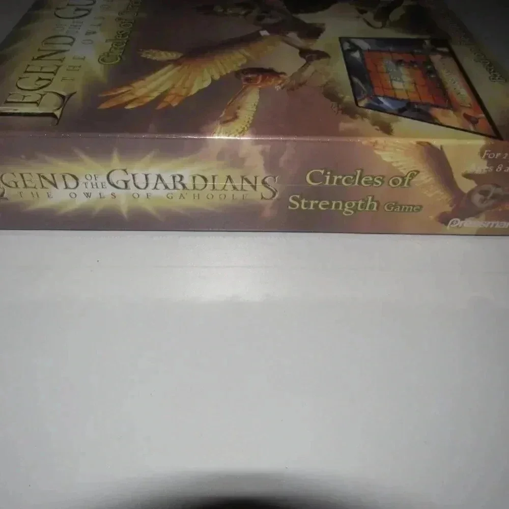 Pressman LEGEND OF THE GUARDIANS Circles of Strength Game/Age 8+/For 2 players